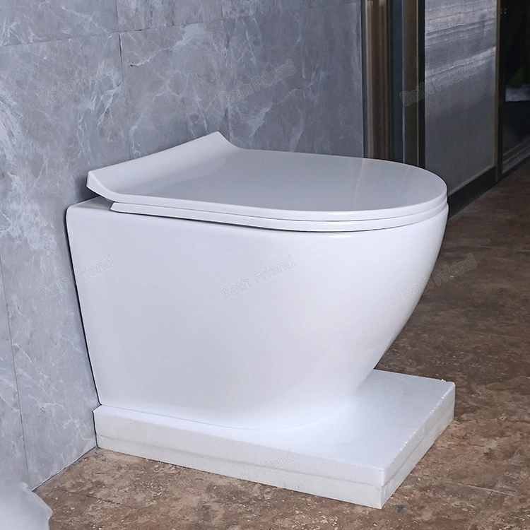 White Rimless Toilet Bathroom Products Wc Ceramic Wall Hung Toilet Wall Mounted Toilette Hanging Toilet