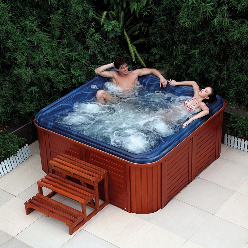 6 Person Blue Acrylic Deluxe Jet Pool Outdoor SPA Whirlpool