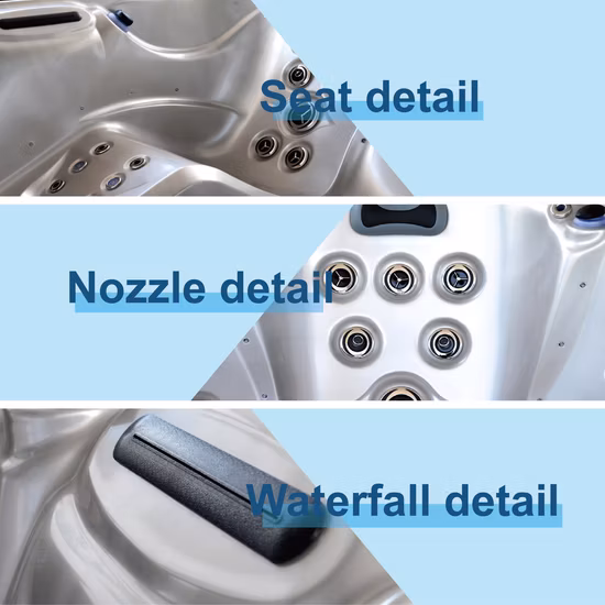 4인용 야외 마사지 욕조 월풀