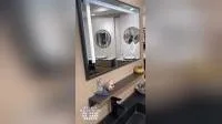 불규칙한 특수 무동 LED 인증 벽걸이형 호텔 욕실 거울